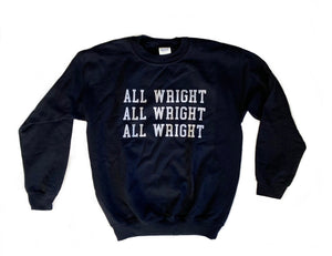 Villanova All Wright Youth sweatshirt in navy